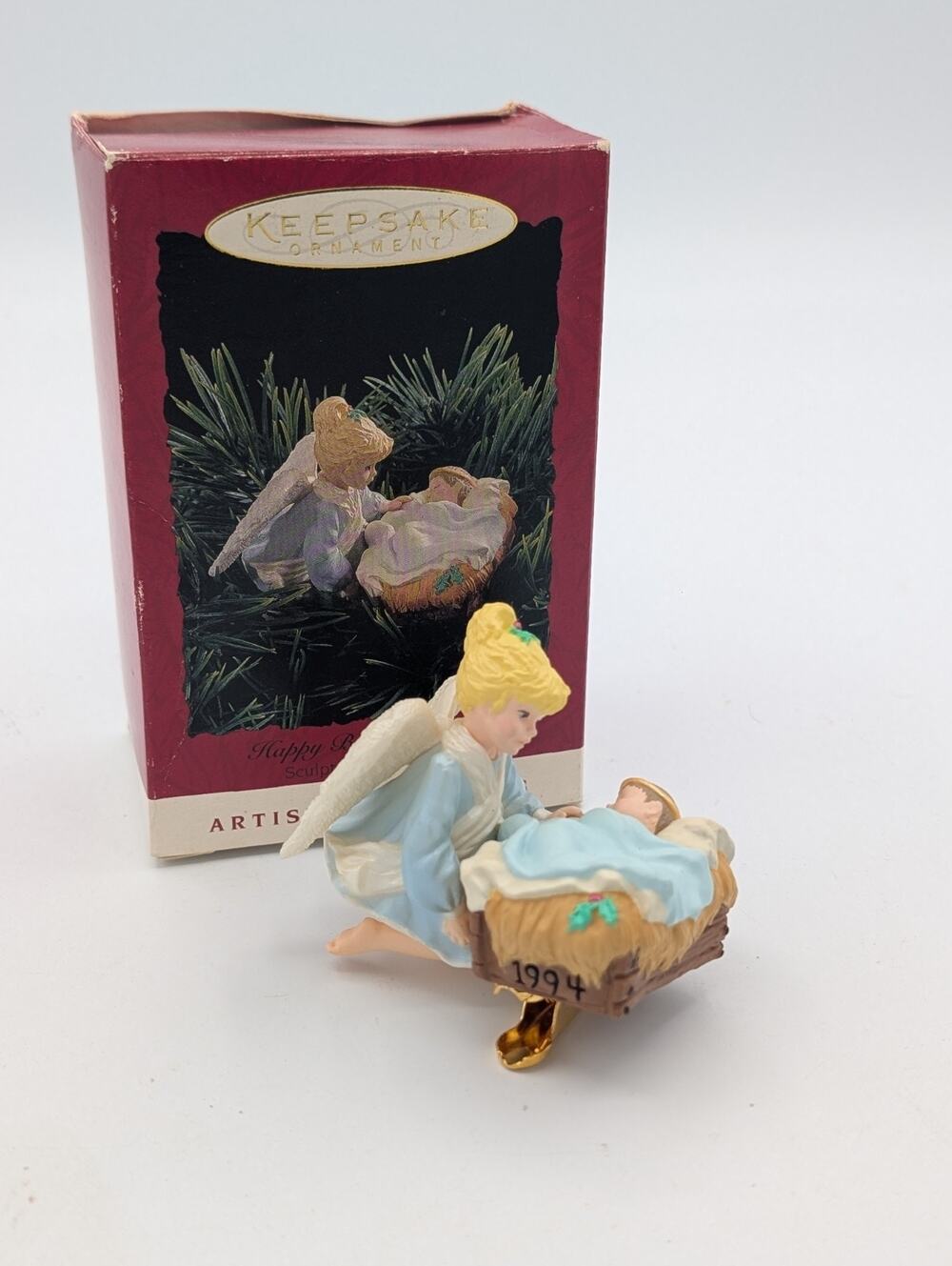 1994 Hallmark Happy Birthday Jesus Ornament VTG MIB